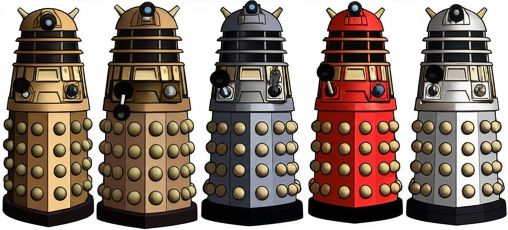 The Evolution of Dalek Design